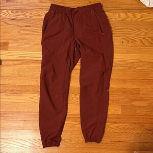 Men's Burgundy Lululemon Joggers